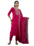 Royal Ethnic | Women's Viscose Embroidered Kurta Pant Dupatta Set | Straight Fit | 3/4 Sleeves | Festive & Elegant Wear - Royal Ethnic