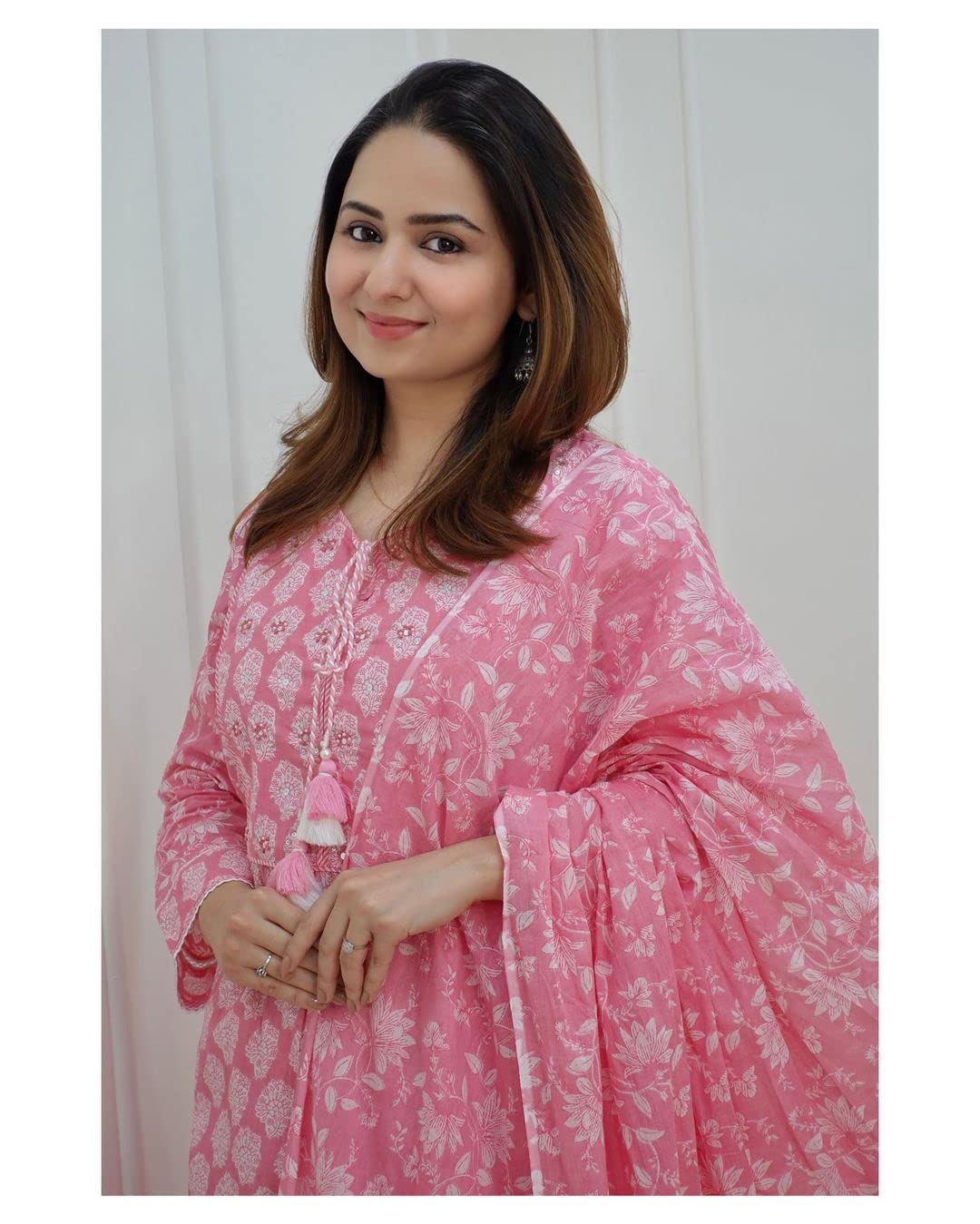 Royal Ethnic Women Anarkali Kurta with Pant Duppta Set Elegant Stylish Designer Ethnic Wear Collection Outfit - Royal Ethnic