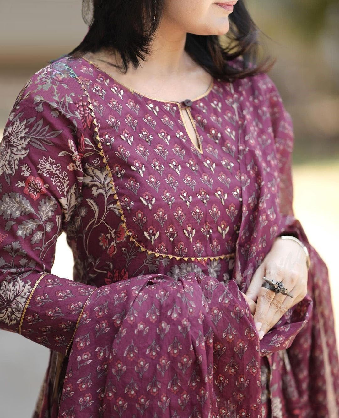 Alvami Women Printed Kurta and Pant Set with Dupatta